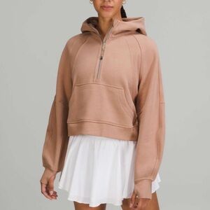 Scuba Oversized Half-Zip Hoodie NWT